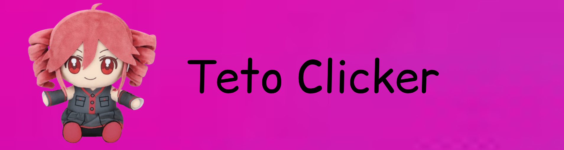 Teto Clicker Banner